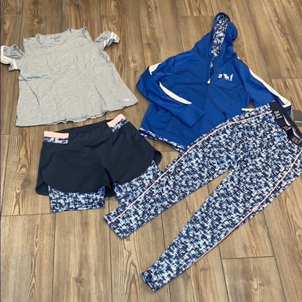 Abercrombie Kids 13/14 Activewear Outfit